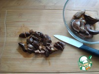 Фаршированные блинчики с лесными грибами ингредиенты