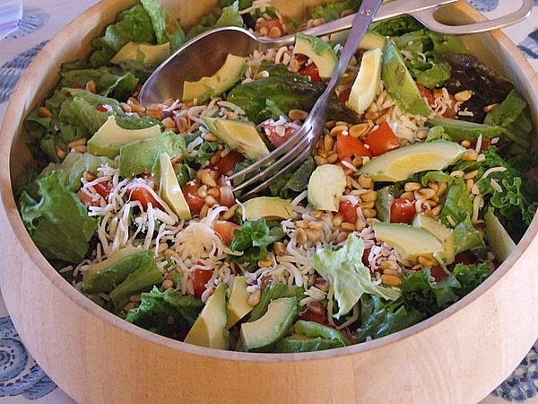 Avocado-Pine-Nut-Salad