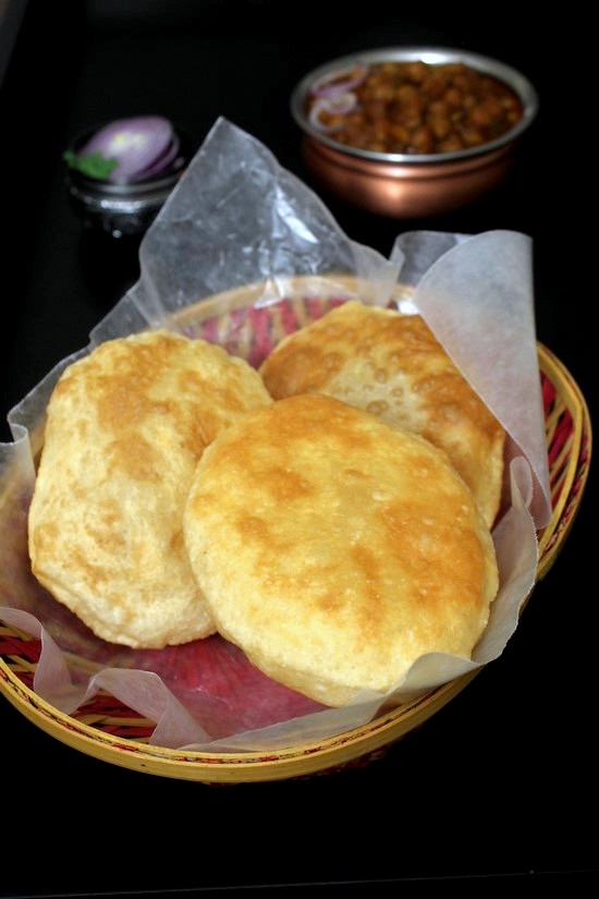 Quick bhatura recipe 