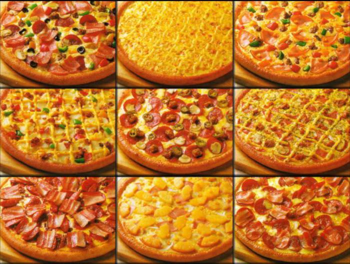 виды пицц