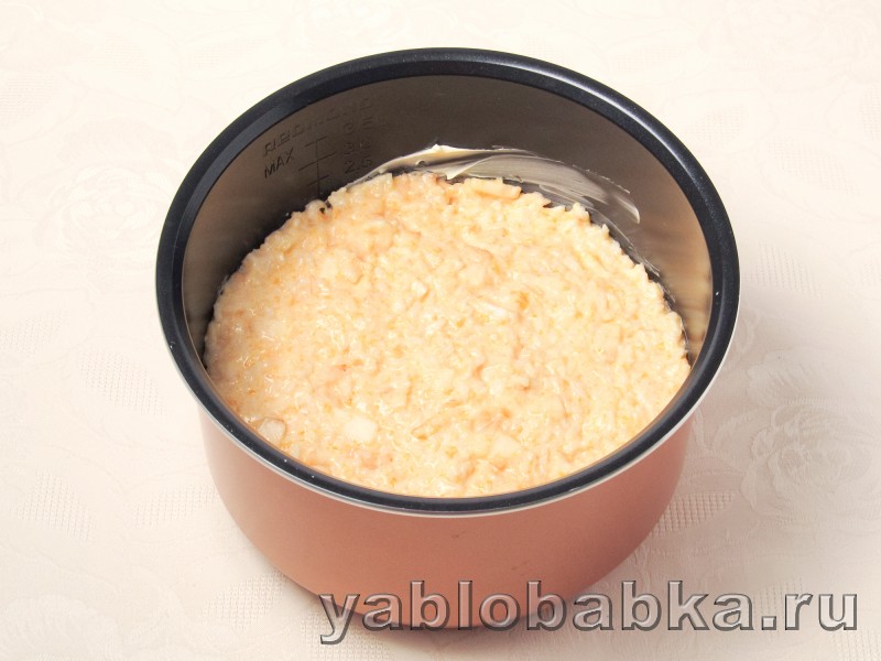 Рисовая каша с тыквой на молоке с яблоками: фото 8