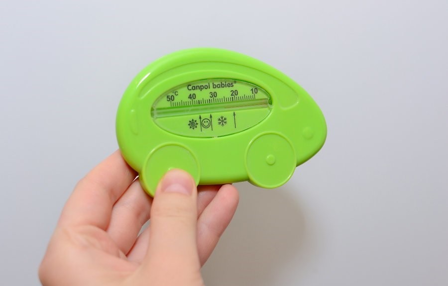 зеленый термометр