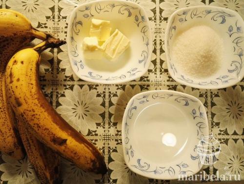 Бананы карамелизированные для торта. Карамелизованные бананы